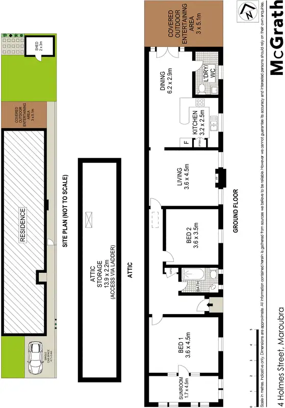 Floorplan of Homely house listing, 4 Holmes Street, Maroubra NSW 2035