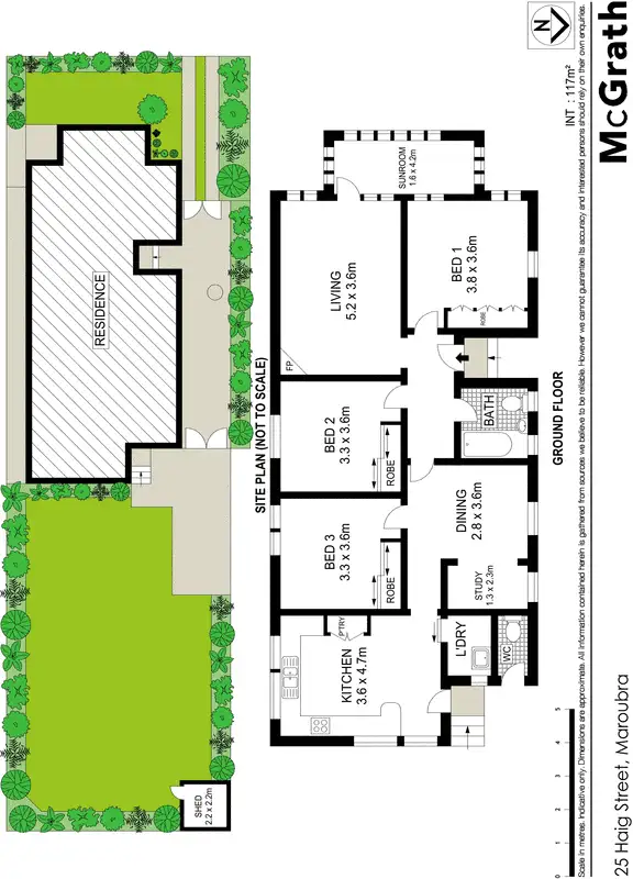 Floorplan of Homely house listing, 25 Haig Street, Maroubra NSW 2035