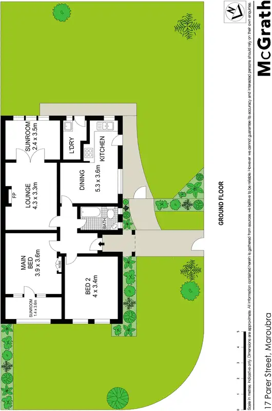 Floorplan of Homely house listing, 17 Parer Street, Maroubra NSW 2035