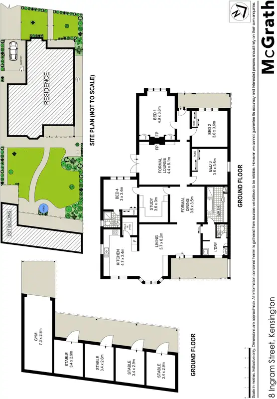 Floorplan of Homely house listing, 8 Ingram Street, Kensington NSW 2033