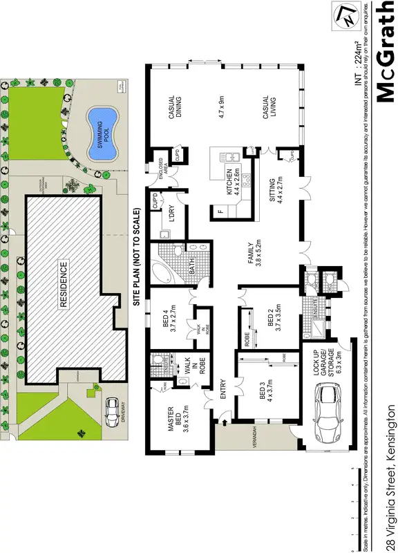 Floorplan of Homely house listing, 28 Virginia Street, Kensington NSW 2033
