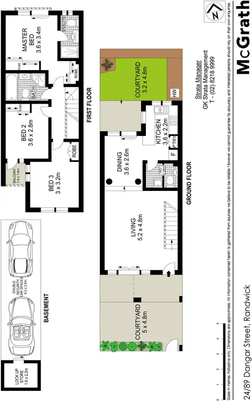 Floorplan of Homely house listing, 89 Dangar Street, Randwick NSW 2031