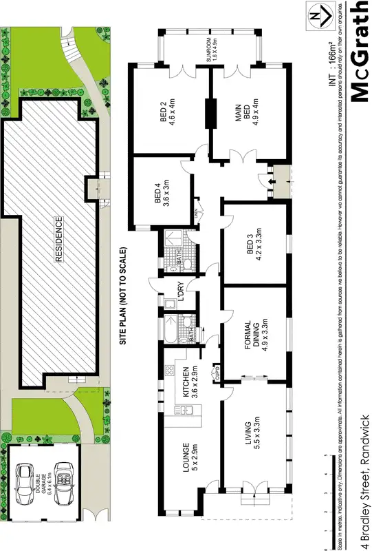 Floorplan of Homely house listing, 4 Bradley Street, Randwick NSW 2031