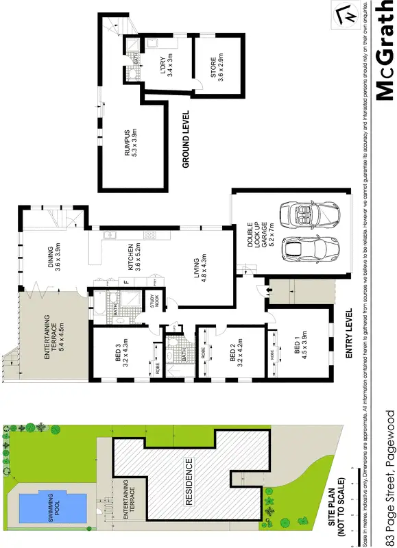 Floorplan of Homely house listing, 83 Page Street, Pagewood NSW 2035
