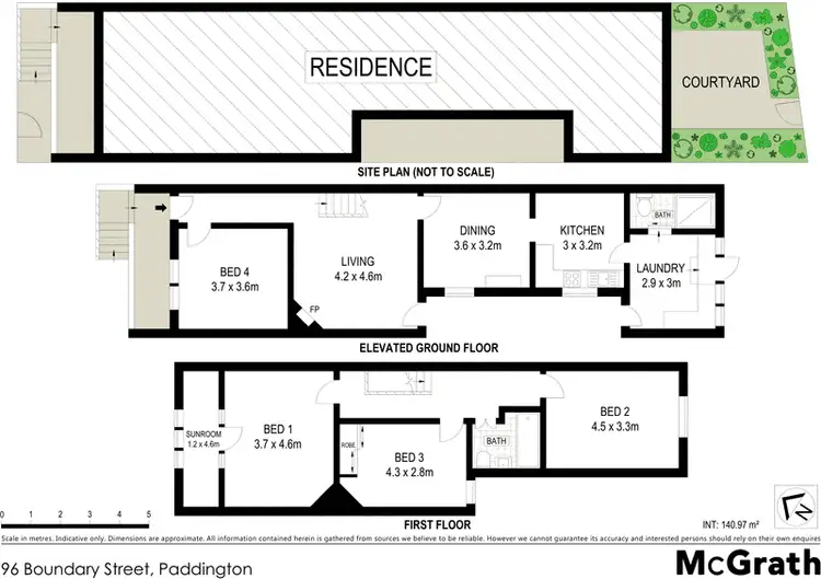 Floorplan of Homely house listing, 96 Boundary Street, Paddington NSW 2021