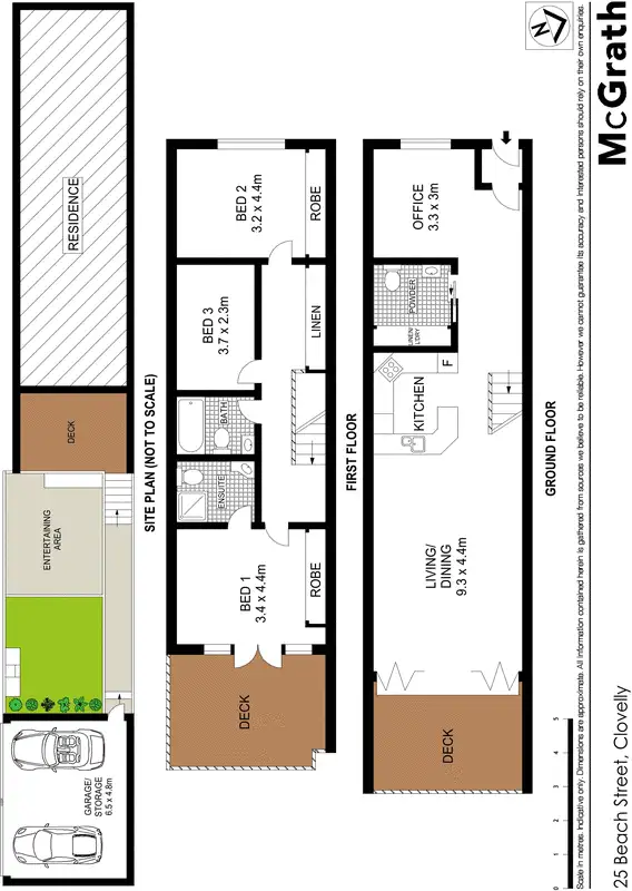 Floorplan of Homely house listing, 25 Beach Street, Clovelly NSW 2031