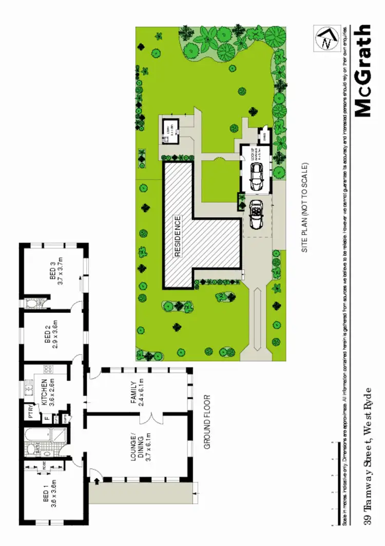 Floorplan of Homely house listing, 39 Tramway Street, West Ryde NSW 2114