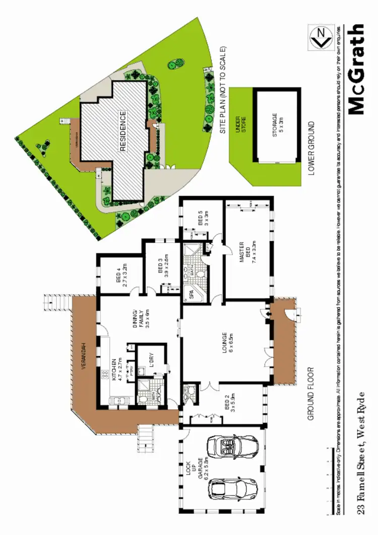 Floorplan of Homely house listing, 23 Farnell Street, West Ryde NSW 2114