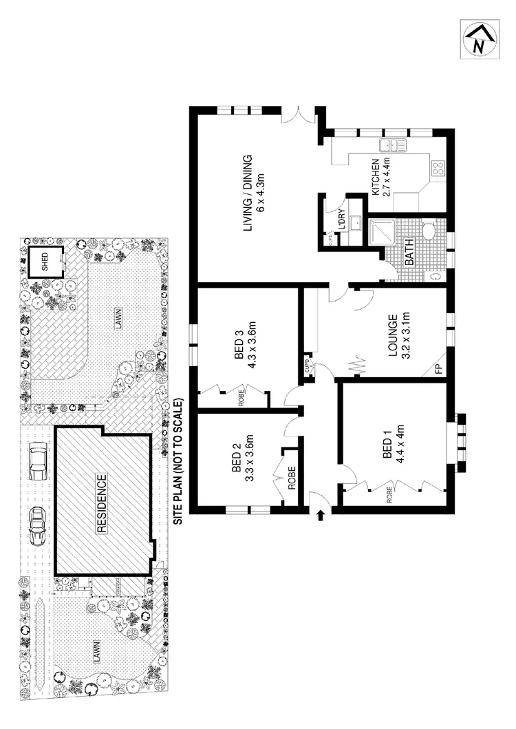 Floorplan of Homely house listing, 49 Bennett Street, West Ryde NSW 2114