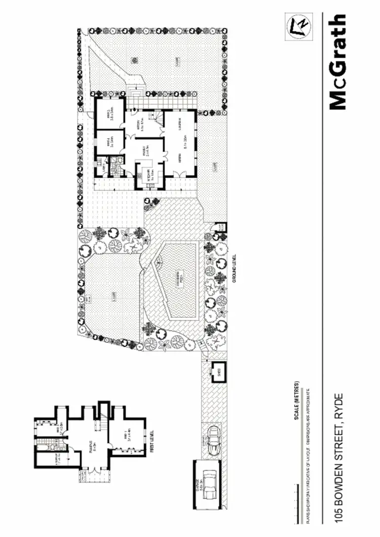 Floorplan of Homely house listing, 105 Bowden Street, Ryde NSW 2112