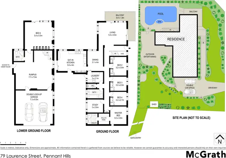 Floorplan of Homely house listing, 79 Laurence Street, Pennant Hills NSW 2120