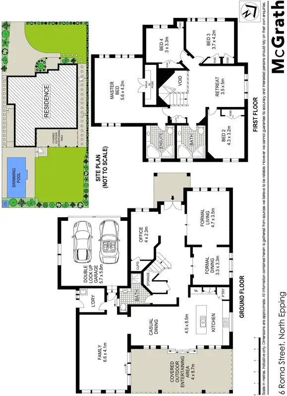 Floorplan of Homely house listing, 6 Roma Street, North Epping NSW 2121
