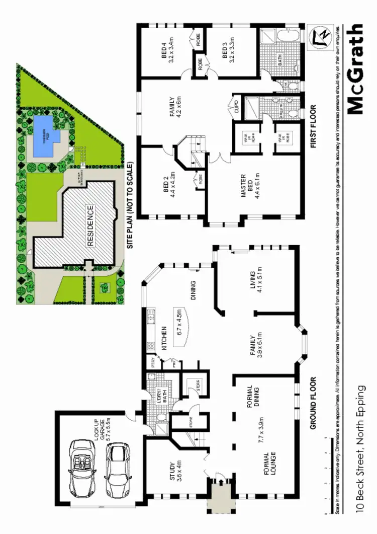 Floorplan of Homely house listing, 10 Beck Street, North Epping NSW 2121