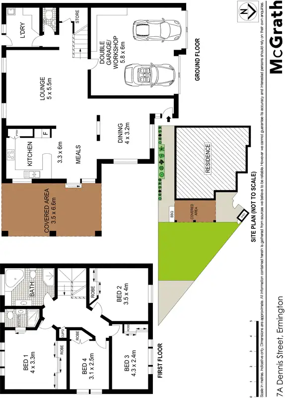 Floorplan of Homely house listing, 7A Dennis Street, Ermington NSW 2115