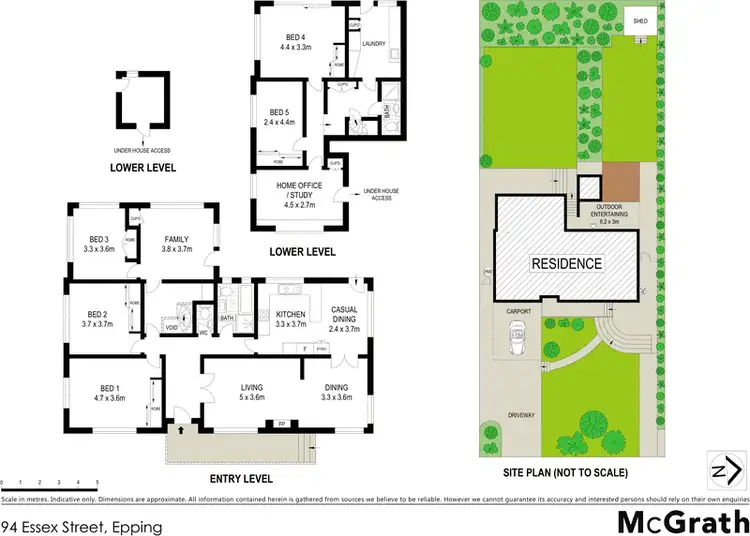 Floorplan of Homely house listing, 94 Essex Street, Epping NSW 2121