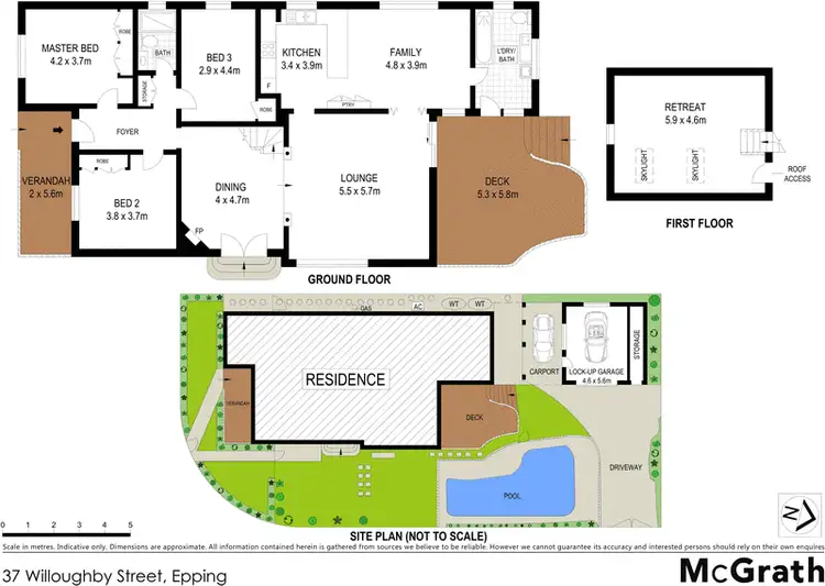 Floorplan of Homely house listing, 37 Willoughby Street, Epping NSW 2121