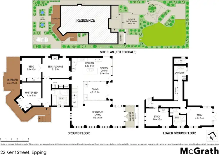 Floorplan of Homely house listing, 22 Kent Street, Epping NSW 2121