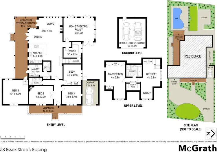 Floorplan of Homely house listing, 58 Essex Street, Epping NSW 2121