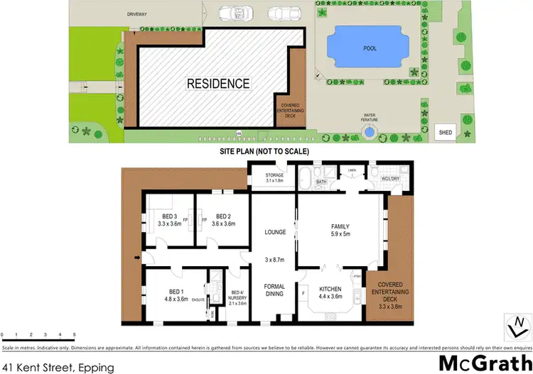 Floorplan of Homely house listing, 41 Kent Street, Epping NSW 2121