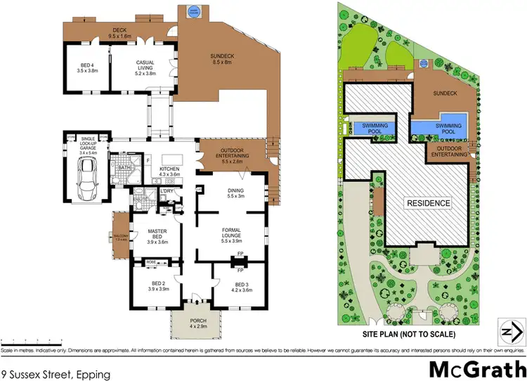 Floorplan of Homely house listing, 9 Sussex Street, Epping NSW 2121