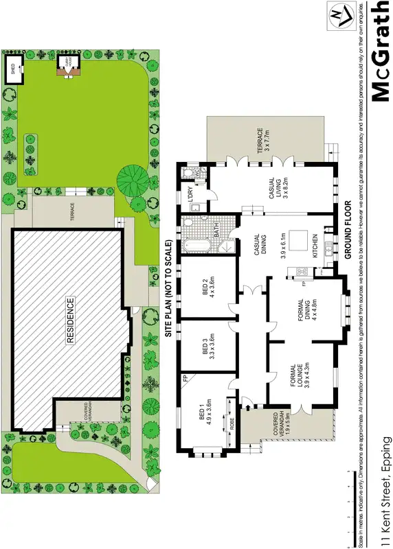 Floorplan of Homely house listing, 11 Kent Street, Epping NSW 2121
