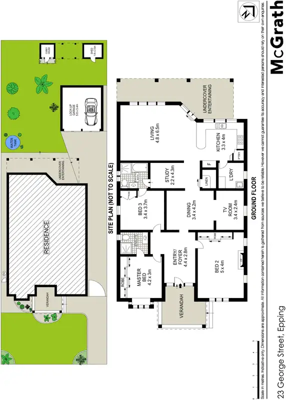 Floorplan of Homely house listing, 23 George Street, Epping NSW 2121