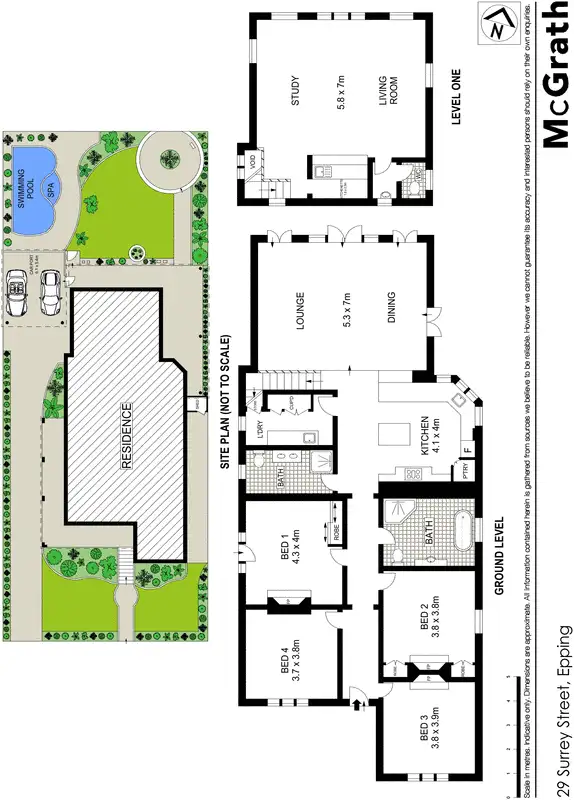 Floorplan of Homely house listing, 29 Surrey Street, Epping NSW 2121