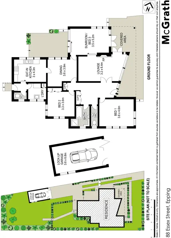 Floorplan of Homely house listing, 88 Essex Street, Epping NSW 2121