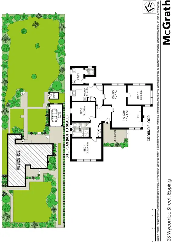 Floorplan of Homely house listing, 23 Wycombe Street, Epping NSW 2121