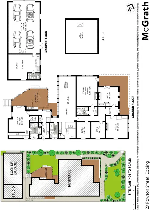 Floorplan of Homely house listing, 29 Rawson Street, Epping NSW 2121