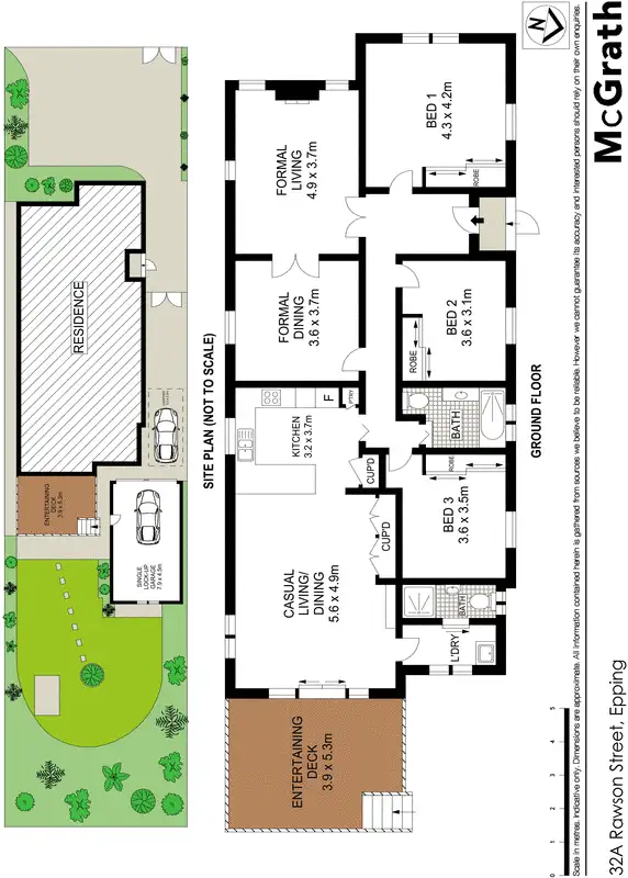 Floorplan of Homely house listing, 32a Rawson Street, Epping NSW 2121