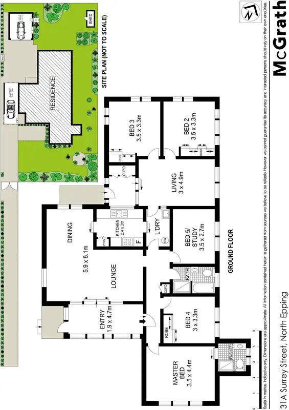 Floorplan of Homely house listing, 31A Surrey Street, Epping NSW 2121