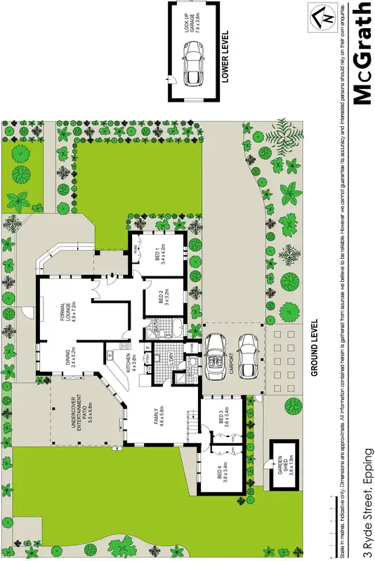 Floorplan of Homely house listing, 3 Ryde Street, Epping NSW 2121