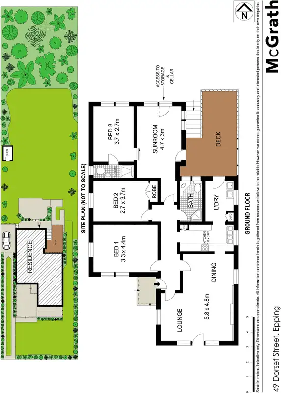 Floorplan of Homely house listing, 49 Dorset Street, Epping NSW 2121