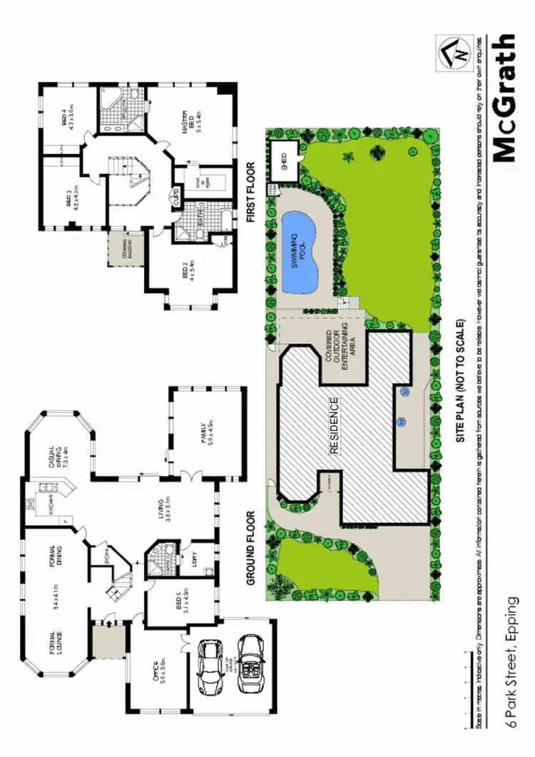 Floorplan of Homely house listing, 6 Park Street, Epping NSW 2121