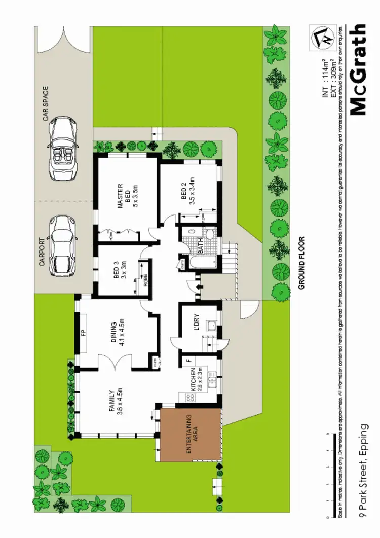 Floorplan of Homely house listing, 9 Park Street, Epping NSW 2121