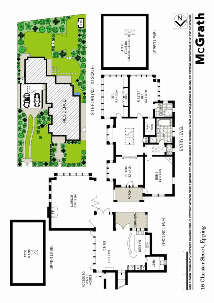 Floorplan of Homely house listing, 16 Chester Street, Epping NSW 2121