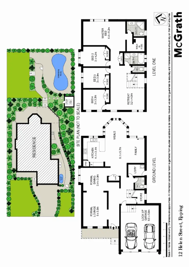 Floorplan of Homely house listing, 12 Helen Street, Epping NSW 2121