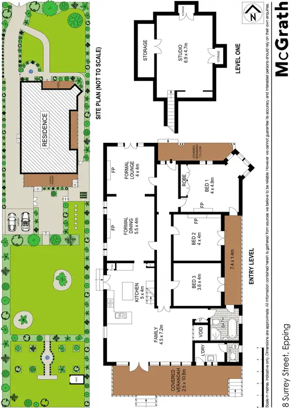 Floorplan of Homely house listing, 8 Surrey Street, Epping NSW 2121