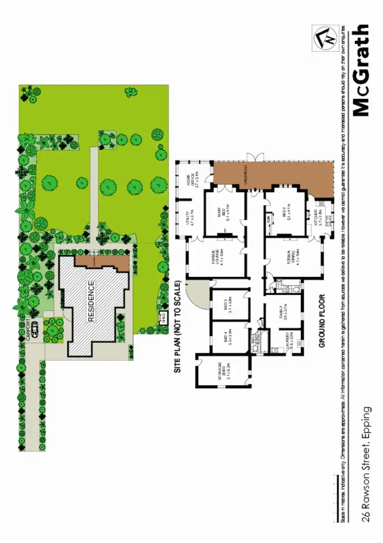 Floorplan of Homely house listing, 26 Rawson Street, Epping NSW 2121