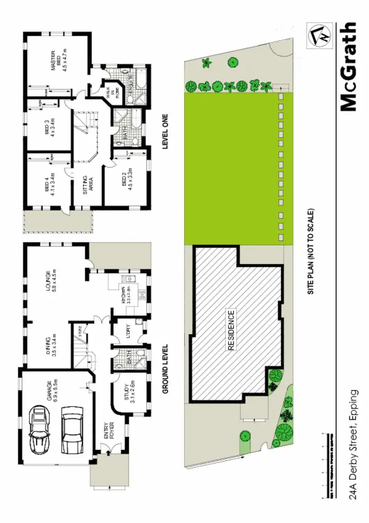 Floorplan of Homely house listing, 24A Derby Street, Epping NSW 2121