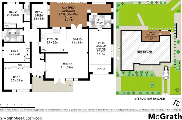 Floorplan of Homely house listing, 2 Walsh Street, Eastwood NSW 2122