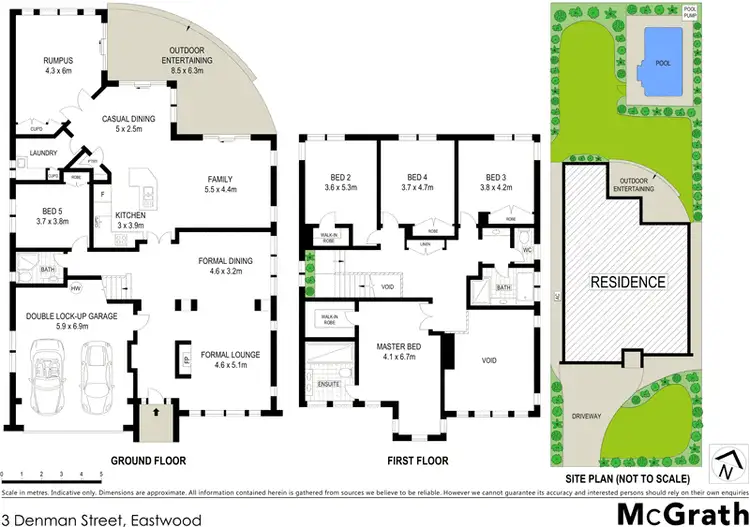 Floorplan of Homely house listing, 3 Denman Street, Eastwood NSW 2122