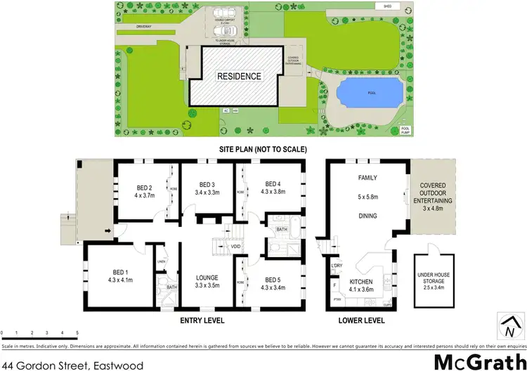 Floorplan of Homely house listing, 44 Gordon Street, Eastwood NSW 2122