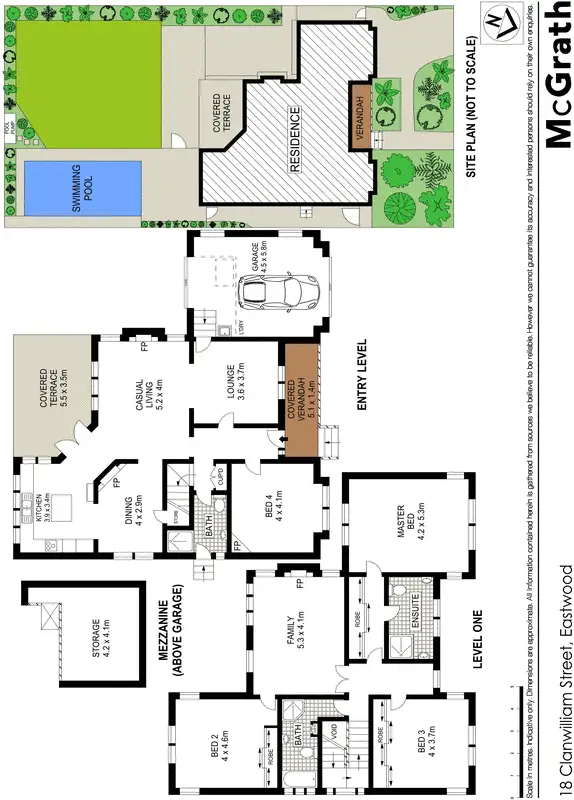Floorplan of Homely house listing, 18 Clanwilliam Street, Eastwood NSW 2122