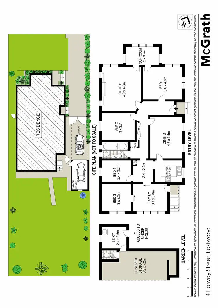 Floorplan of Homely house listing, 4 Holway Street, Eastwood NSW 2122
