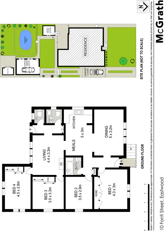 Floorplan of Homely house listing, 10 Fonti Street, Eastwood NSW 2122