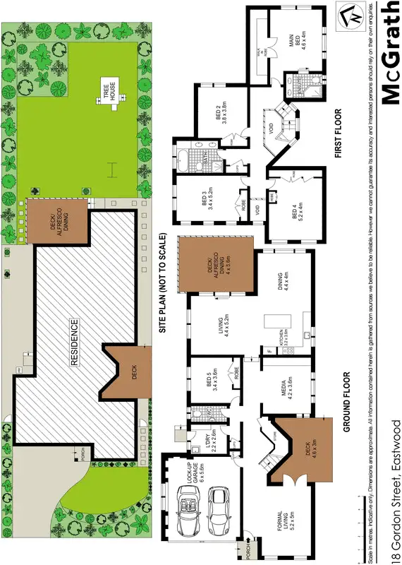 Floorplan of Homely house listing, 18 Gordon Street, Eastwood NSW 2122
