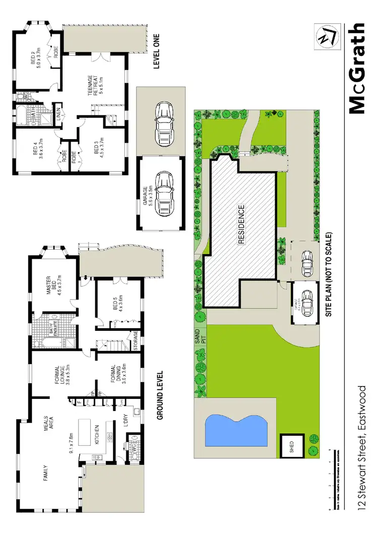 Floorplan of Homely house listing, 12 Stewart Street, Eastwood NSW 2122