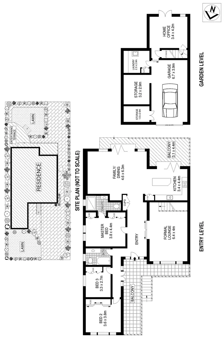 Floorplan of Homely house listing, 20 Fonti Street, Eastwood NSW 2122